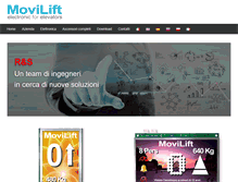 Tablet Screenshot of movilift.com